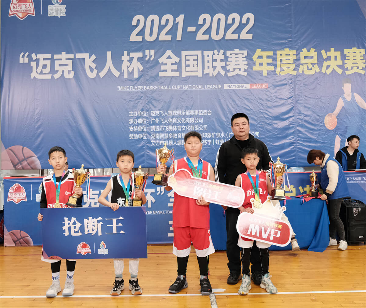 迈克飞人篮球俱乐部U10组球员个人奖项